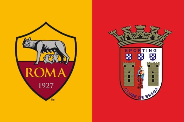 Roma  vs  Sporting Braga  Video Highlight ngày 26/02 | Xem lại trận đấu