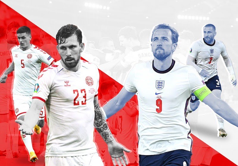 Highlight trận đấu England  vs  Denmark ngày 08/07 | Xem lại trận đấu