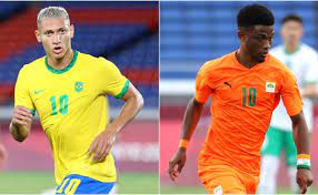 Highlight trận đấu Brazil Olympic Team  vs  Ivory Coast Olympic Team  ngày 25/07 | Xem lại trận đấu