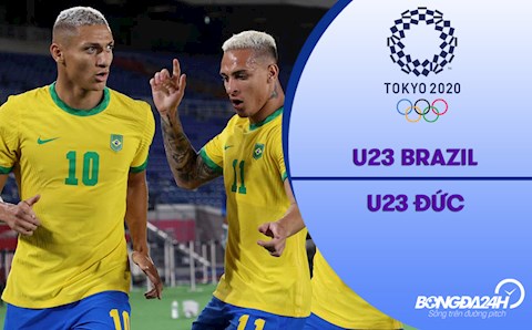 Highlight trận đấu Brazil  U23 vs Germany U23 ngày 22/07 | Xem lại trận đấu