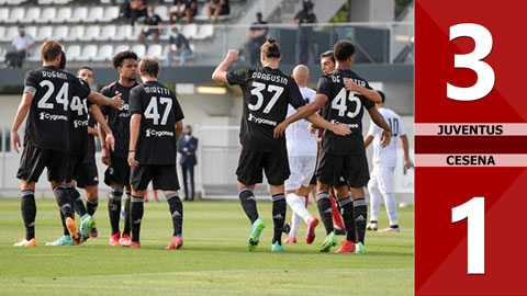 Highlight trận đấu Juventus  vs  Cesena ngày 25/07 | Xem lại trận đấu