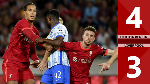 Highlight trận đấu Liverpool  vs  Hertha Berlin  ngày 30/07 | Xem lại trận đấu