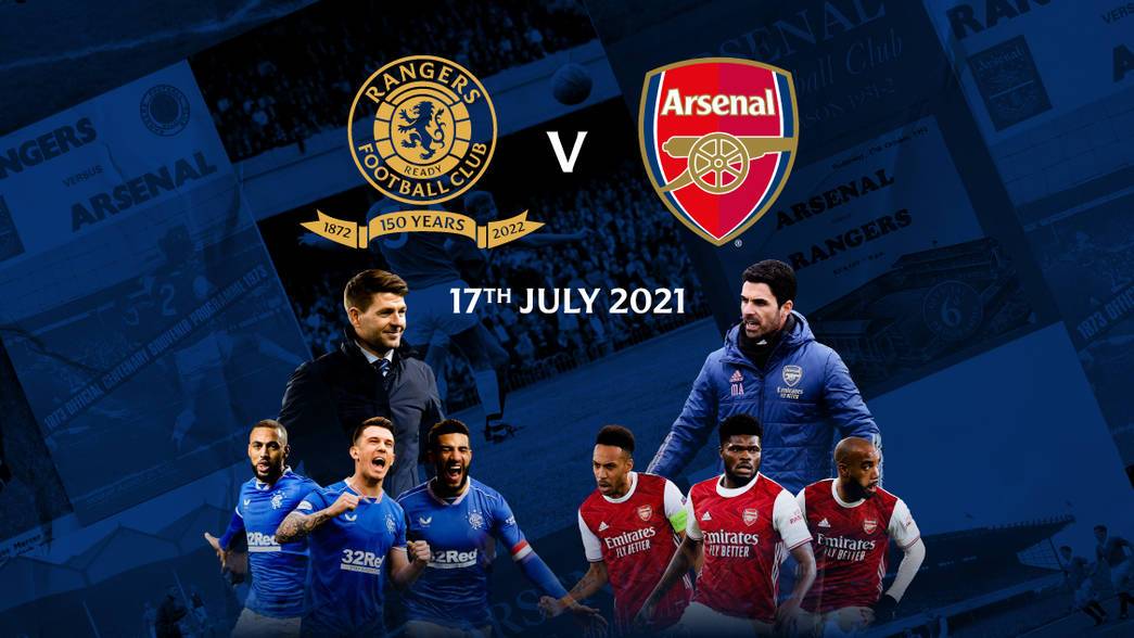 Highlight trận đấu Rangers  vs  Arsenal  ngày 18/07 | Xem lại trận đấu