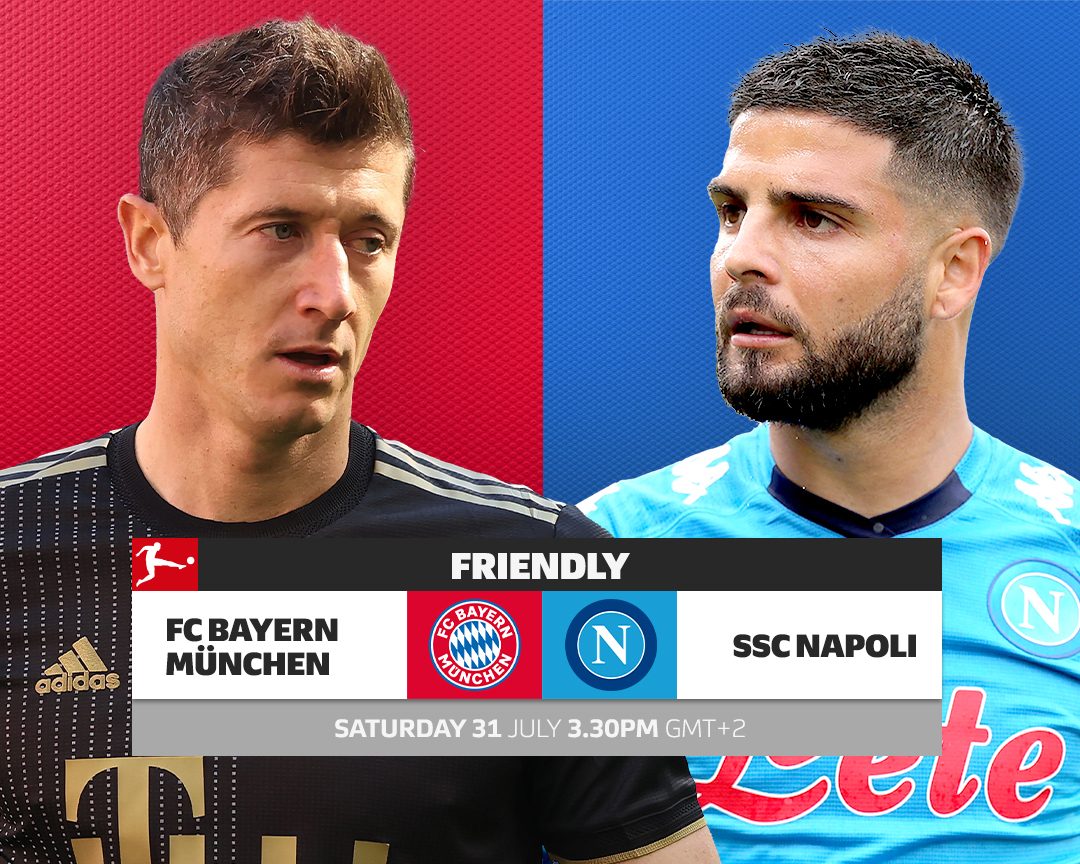 Highlight trận đấu Bayern München vs Napoli ngày 31/07 | Xem lại trận đấu