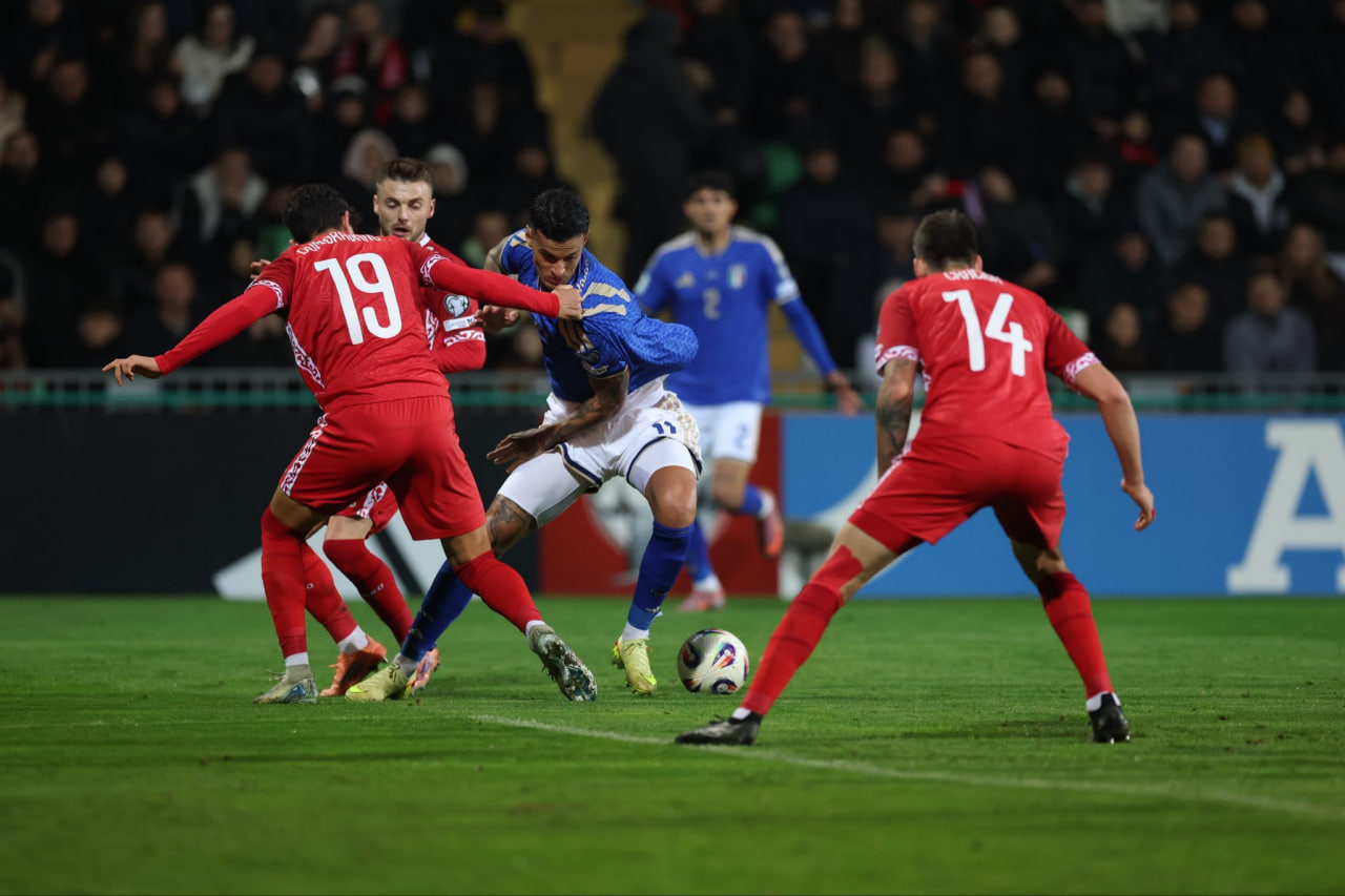 Moldova vs Italy (02:45 – 14/11) | Xem lại trận đấu